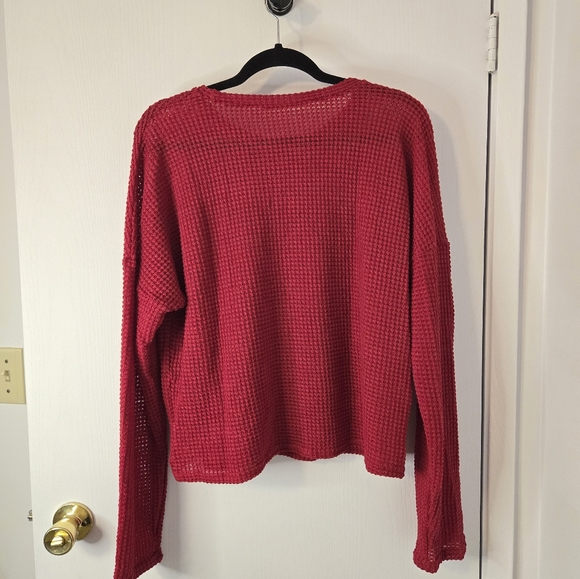 SHEIN red size L lounge set - BNWOT - Picture 3 of 4